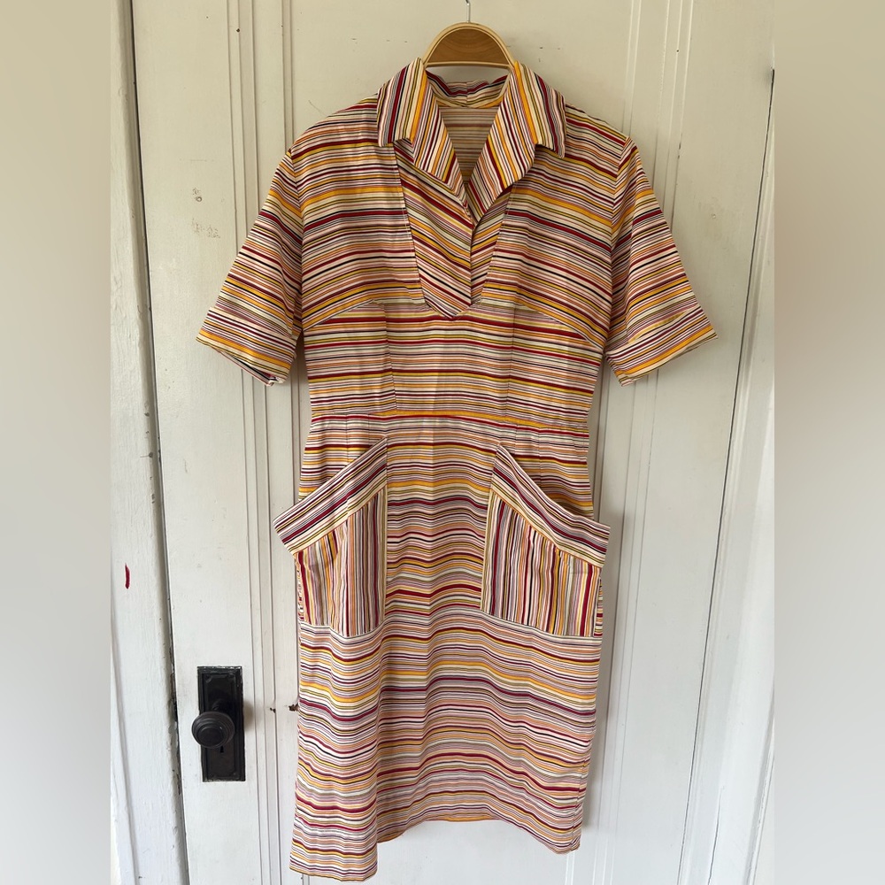 60’s striped dress
100% cotton